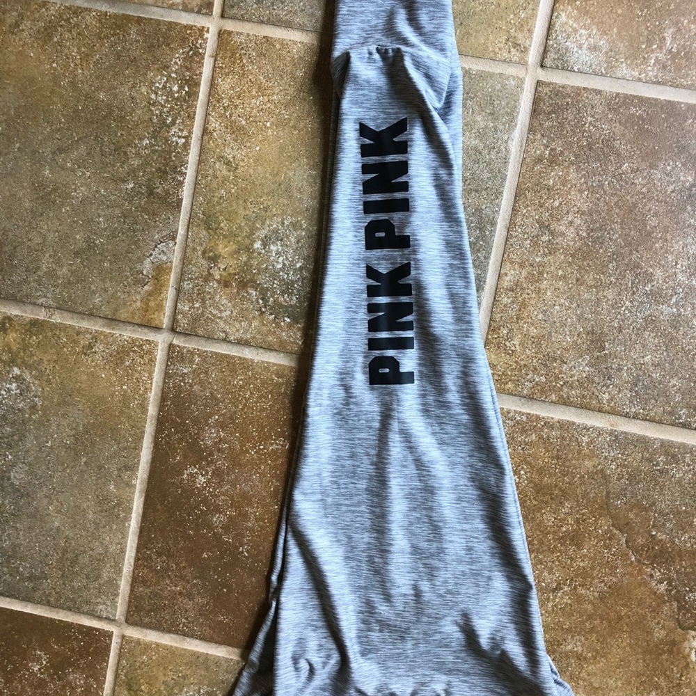PINK QUARTER LENGTH LEGGINGS